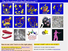 Tablet Screenshot of edu-cyberpg.com